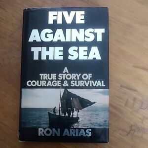 Five Against the Sea by Ron Arias - Black Cover
